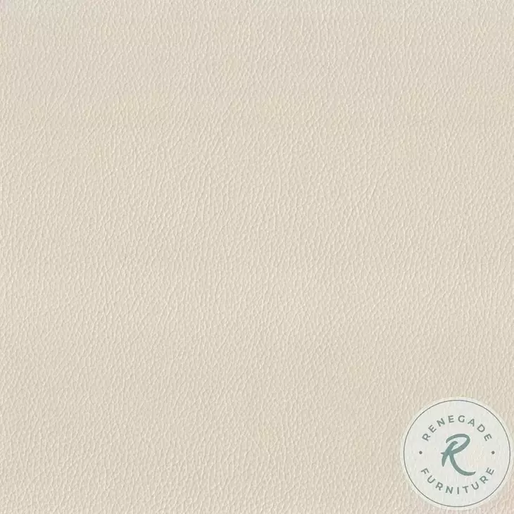 Isla Vanilla Leather 60" Loveseat