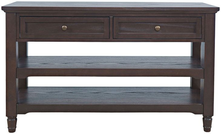 Brentwood Arbor Oak 50" Sofa Console Table