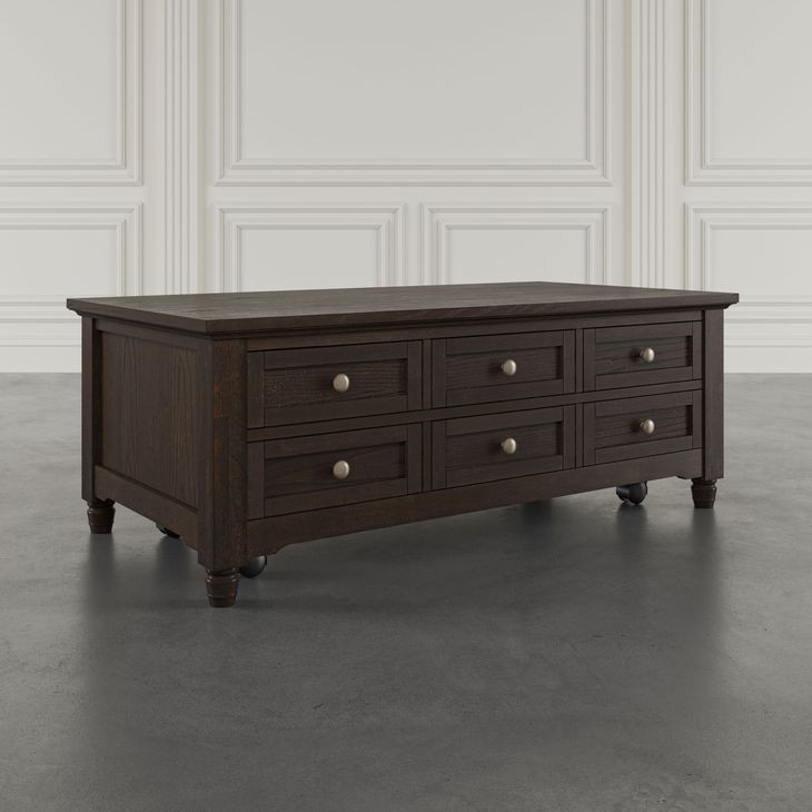 Brentwood Arbor Oak Rectangular Cocktail Table