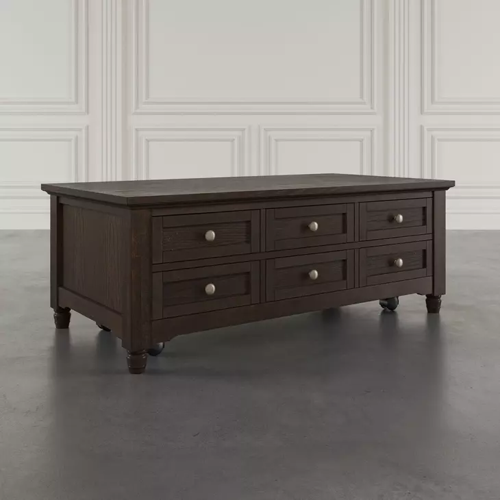 Brentwood Arbor Oak Rectangular Cocktail Table