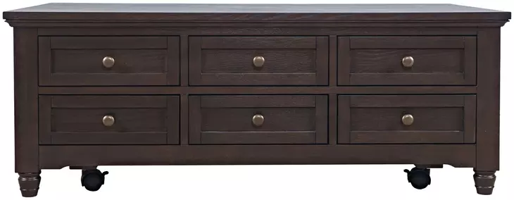 Brentwood Arbor Oak Rectangular Cocktail Table