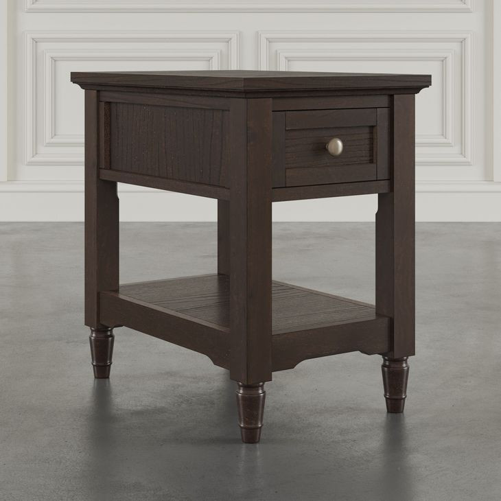 Brentwood Arbor Oak Rectangular Chairside End Table
