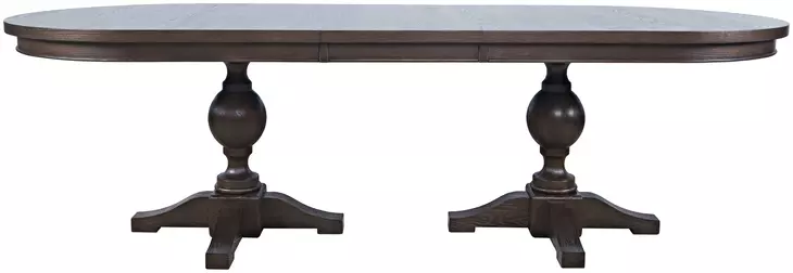 Brentwood Arbor Oak Extendable Oval Dining Table