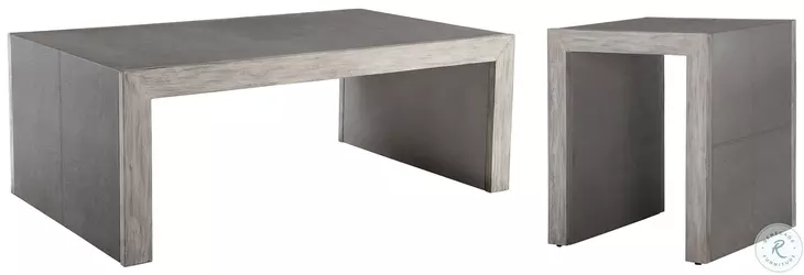 Aerina Gray End Table