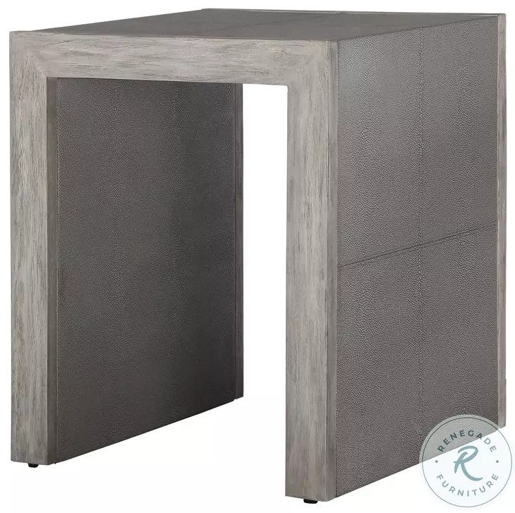 Aerina Gray End Table