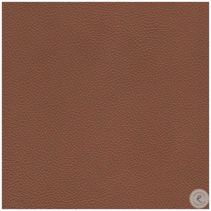 Ada Cognac Brown Leather Living Room Set