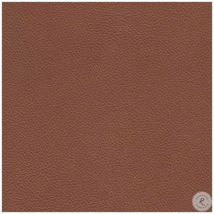 Ada Cognac Leather Living Room Set