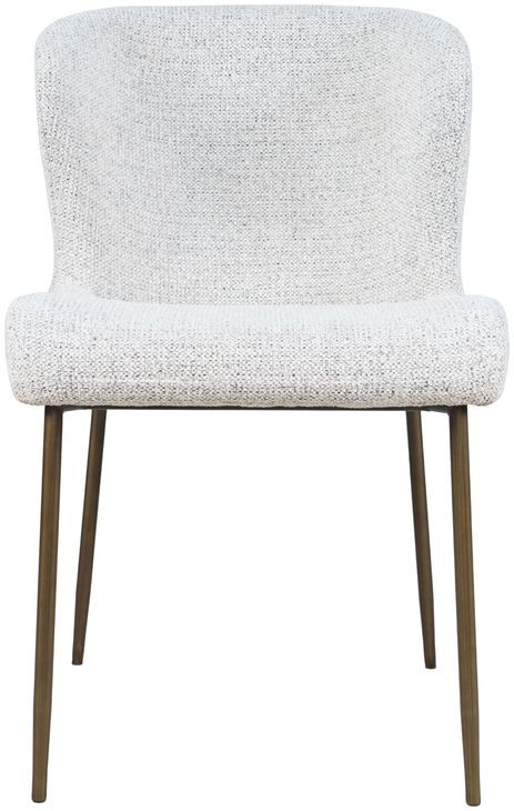 Gibson Gray Performance Fabric Dining Chair Set of 2
