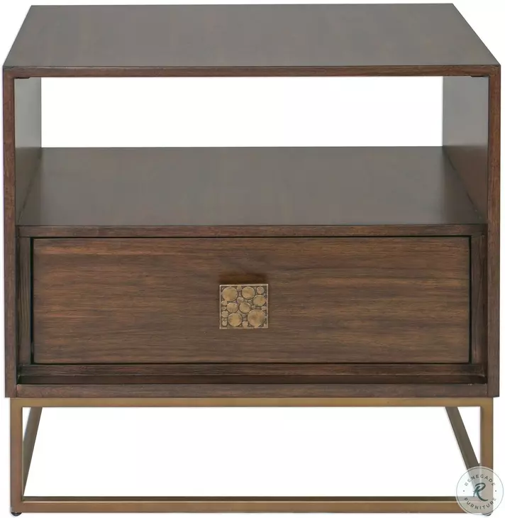 Bexley Dark Walnut Side Table