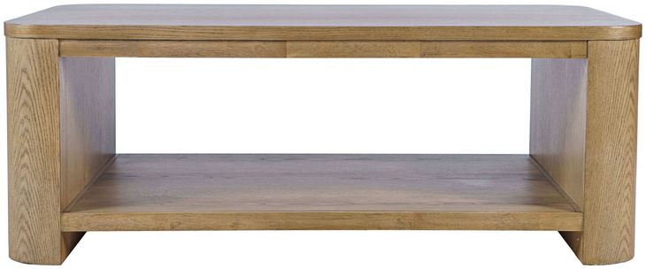 Janzen Cascade Oak Rectangular Cocktail Table