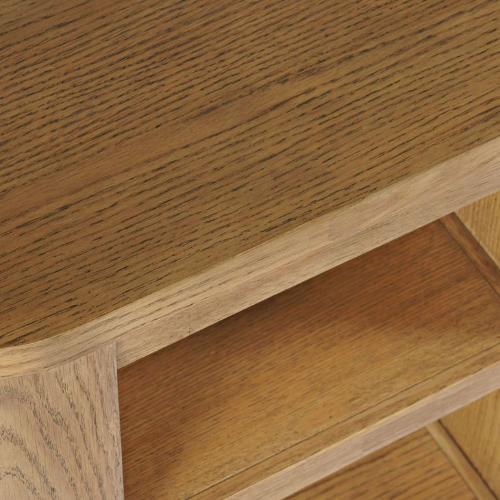 Janzen Cascade Oak Square End Table