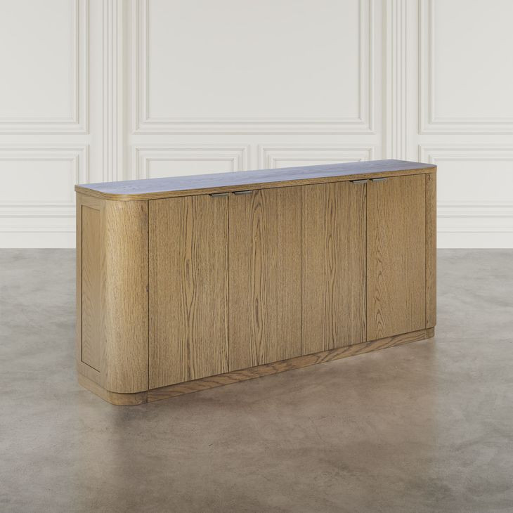 Janzen Cascade Oak 68" Media Console