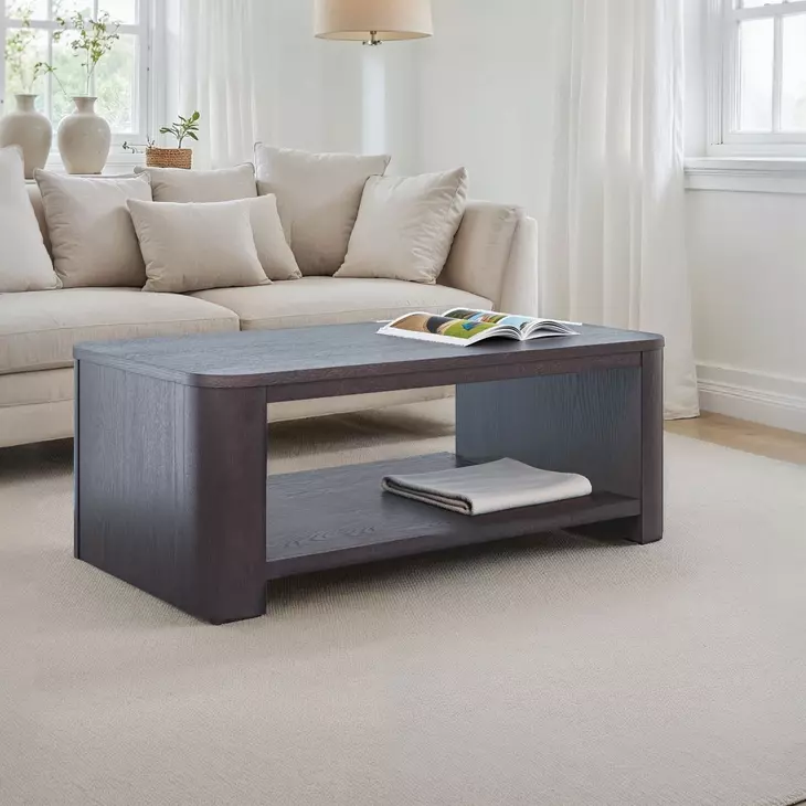Janzen Espresso Rectangular Cocktail Table