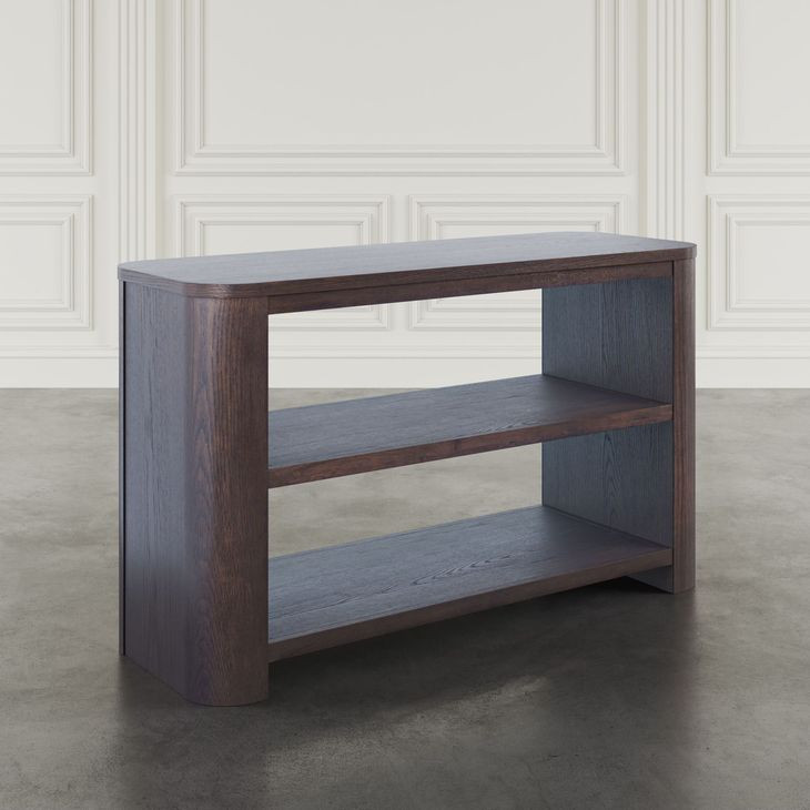 Janzen Espresso 50" Sofa Console Table