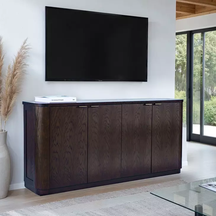 Janzen Espresso 68" Media Console