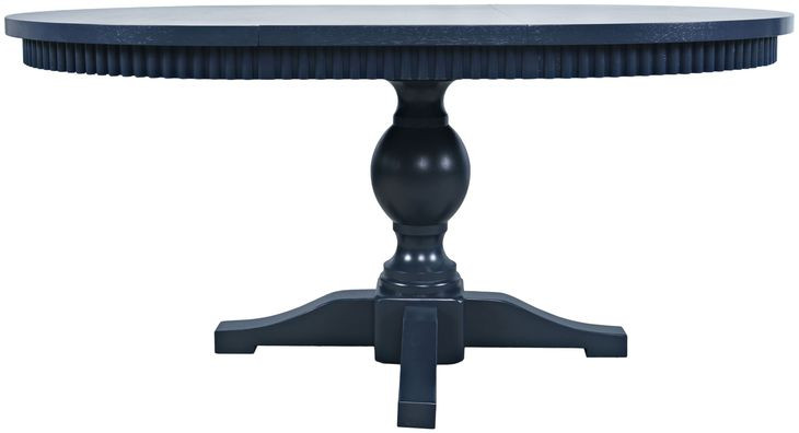 Westport Navy 66" Extendable Oval Dining Table
