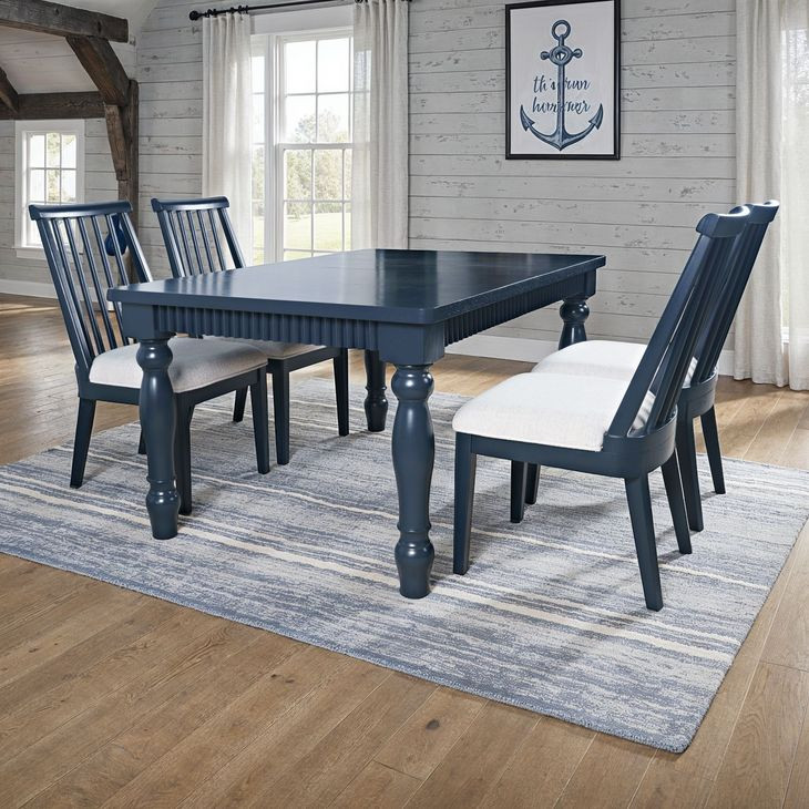 Westport Navy 72" Extendable Rectangular Dining Table