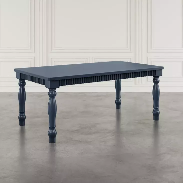 Westport Navy 72" Extendable Rectangular Dining Table