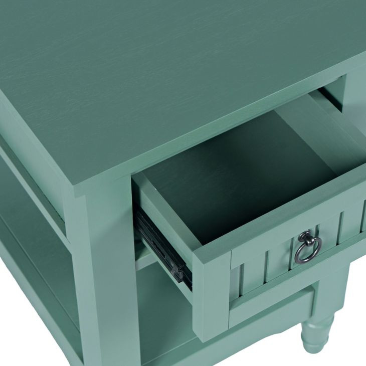 Westport Fern Green Square Chairside End Table