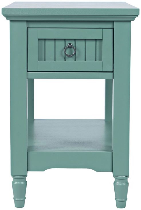 Westport Fern Green Square Chairside End Table