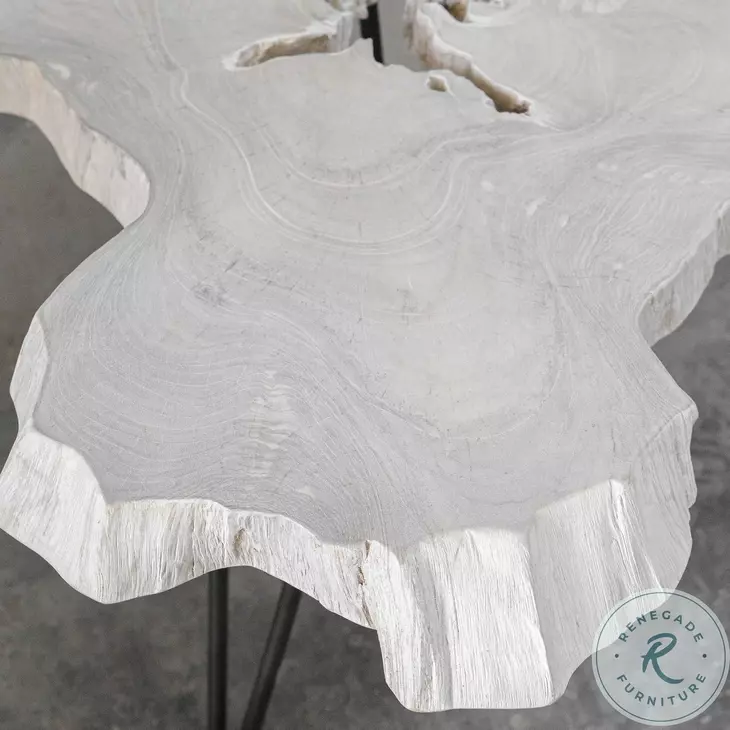 Trillium Bleached Teak Cocktail Table