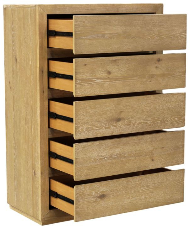 Harper Light Oak Platform Bedroom Set