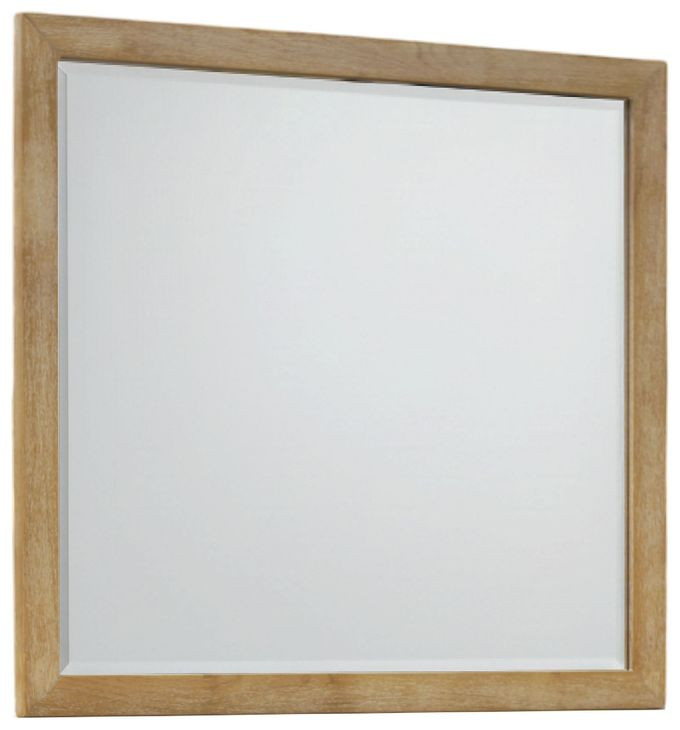 Harper Light Oak Rectangular Dresser Mirror