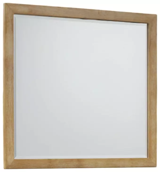 Harper Light Oak Rectangular Dresser Mirror