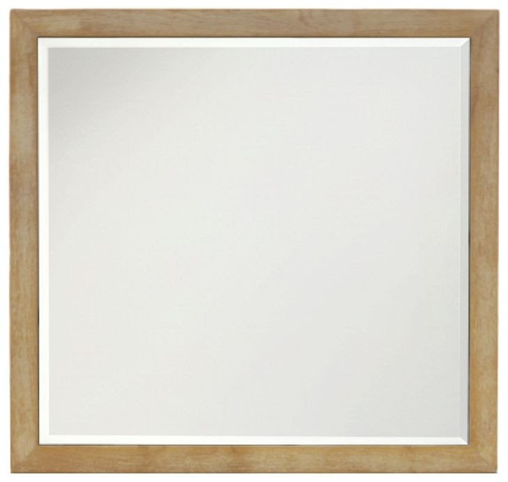 Harper Light Oak Rectangular Dresser Mirror