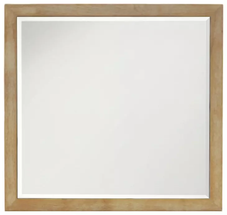 Harper Light Oak Rectangular Dresser Mirror