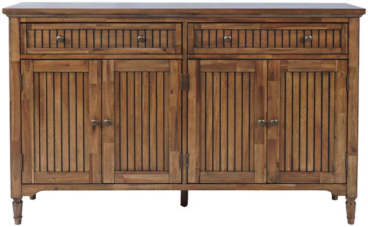 Bridgton Chestnut 4 Door Sideboard