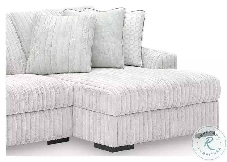 Stupendous Alloy 2 Piece Sectional with RAF Chaise