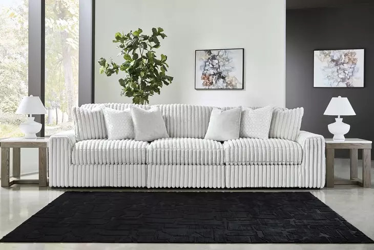 Stupendous Alloy 3 Piece Modular Sectional Sofa