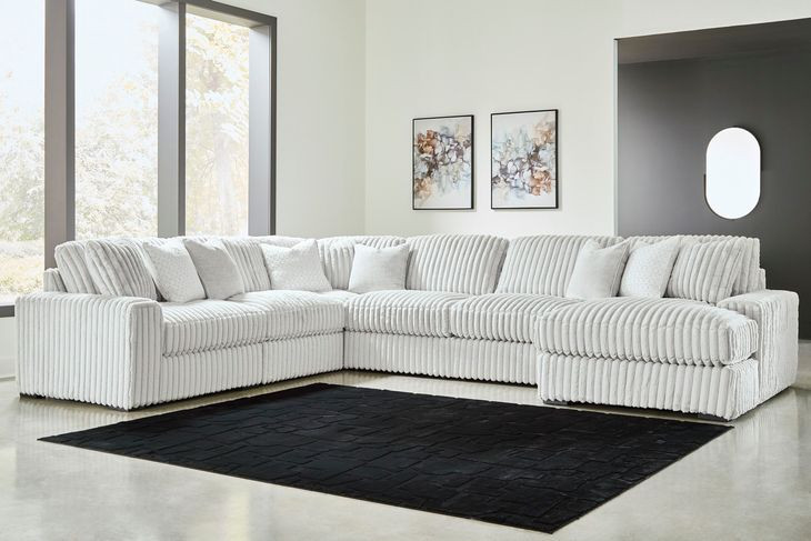 Stupendous Alloy 6 Piece Modular Sectional with Chaise