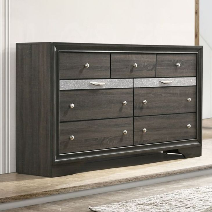 Naima Gray 9 Drawer Dresser