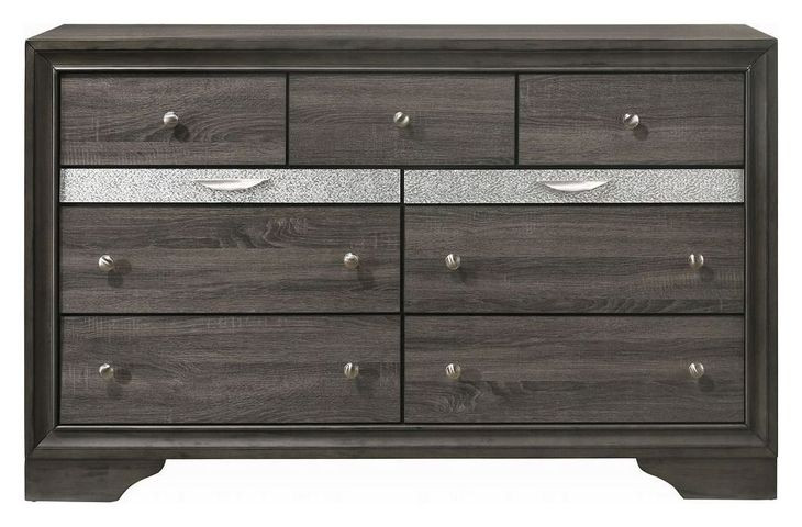 Naima Gray 9 Drawer Dresser