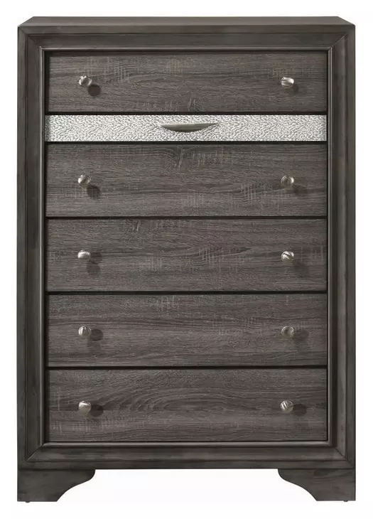 Naima Gray 6 Drawer Chest
