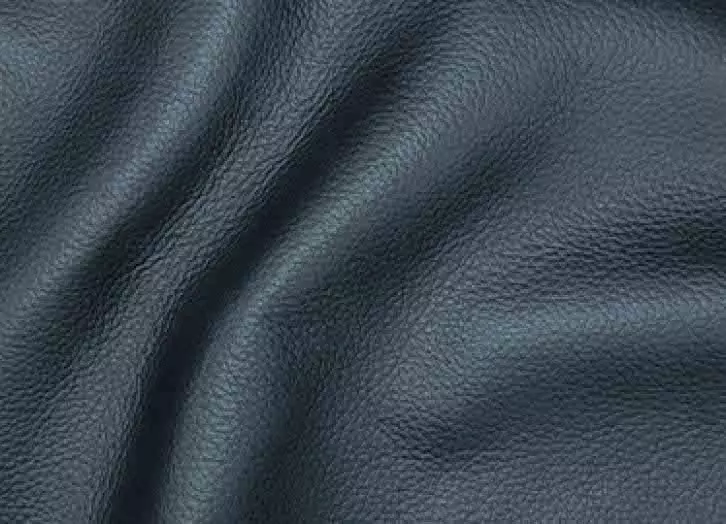 Halwyn Navy Leather Living Room Set