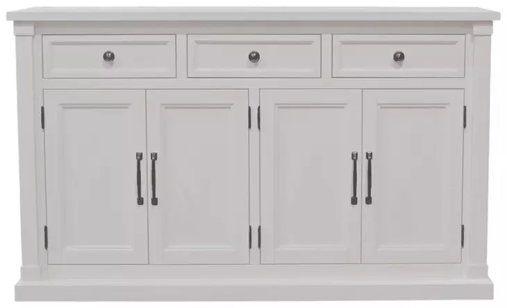 Hampton White 4 Doors Sideboard