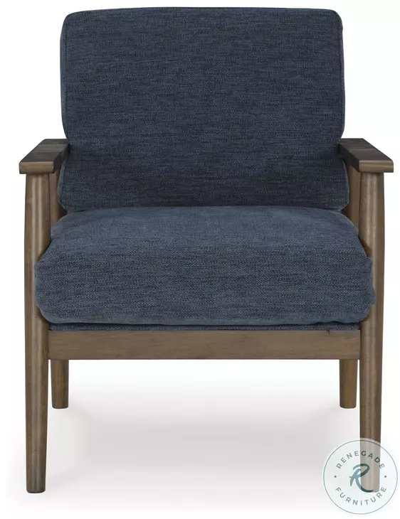 Bixler Navy Accent Chair