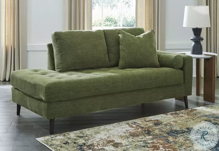 Bixler Olive RAF Corner Chaise