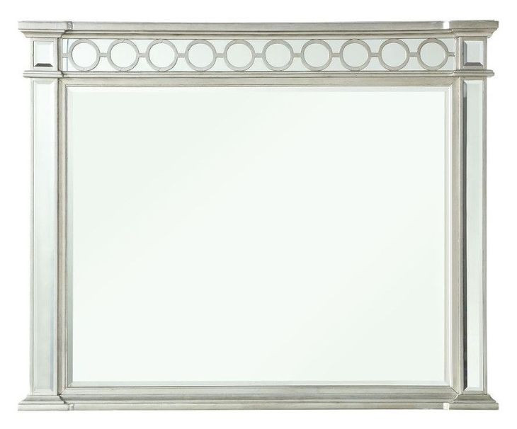 Varian Silver Rectangular Dresser Mirror