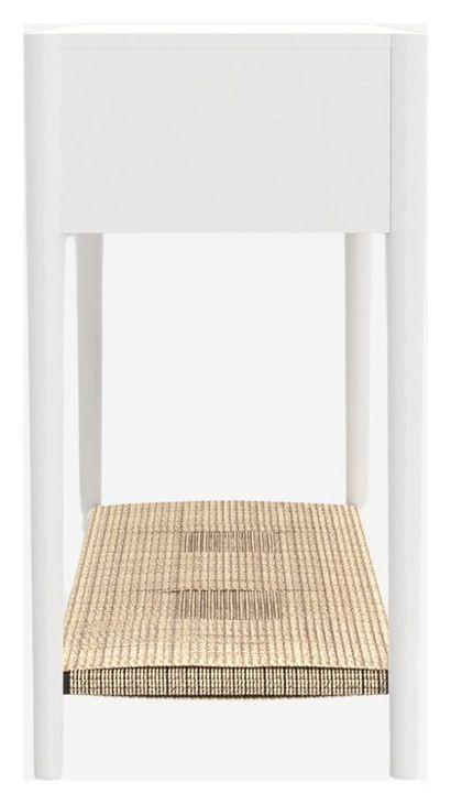 Cleo White Rectangular Occassional Table Set