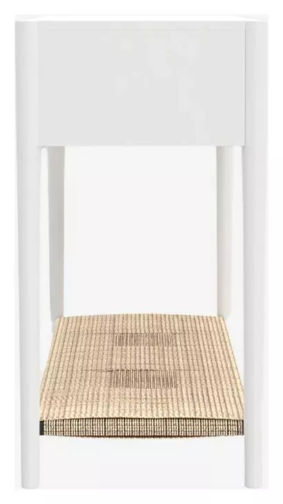 Cleo White Rectangular Occassional Table Set