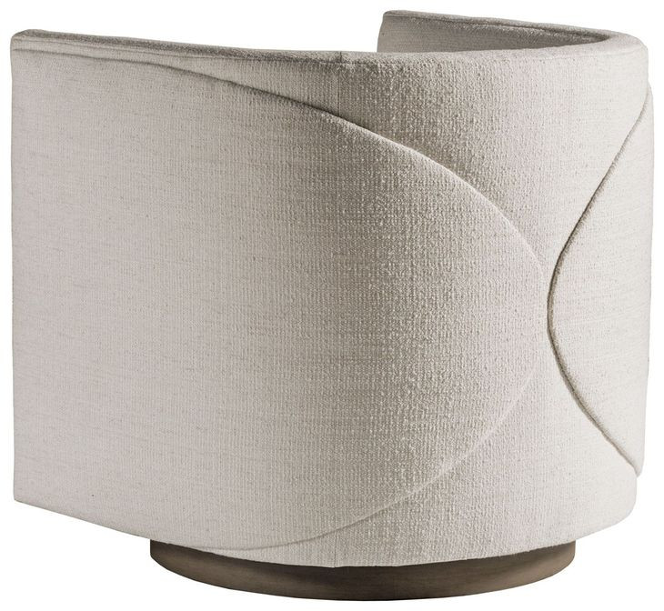 Ingrid Ivory Upholstered Swivel Chair