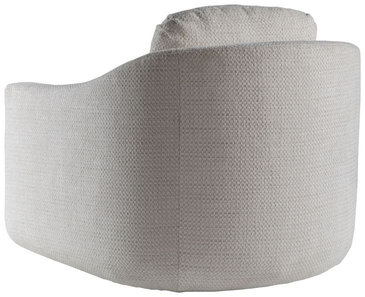 Liz Ivory Upholstered Swivel Chair