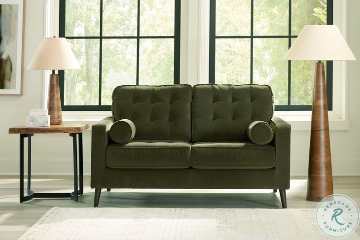 Reveon Lakes Green Loveseat