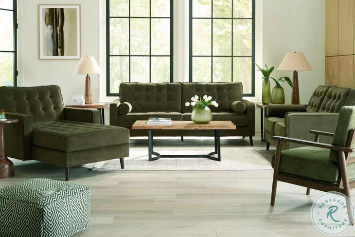 Reveon Lakes Green Living Room Set