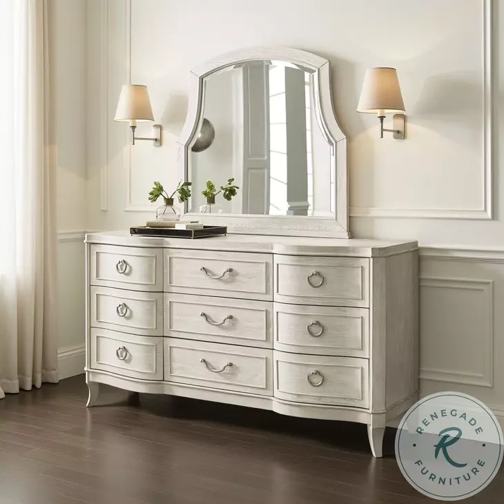 Solace Celestine Eggshell Mirror
