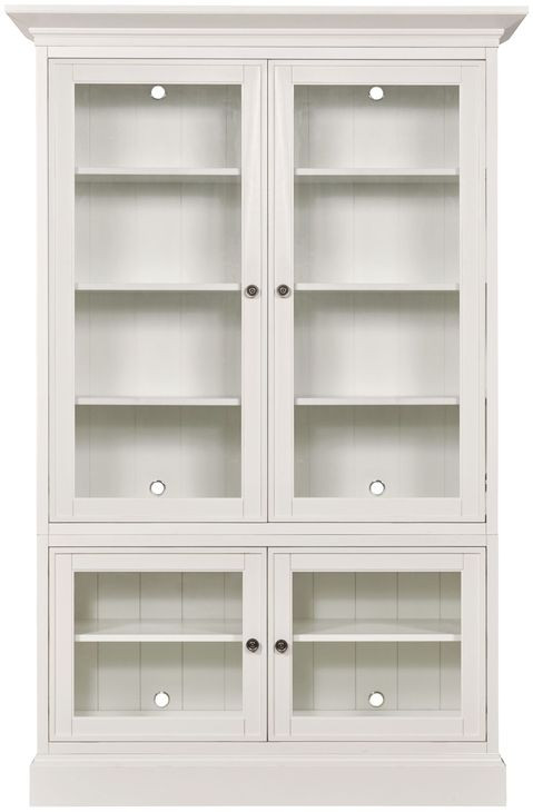 Structures White 4 Door Display Cabinet
